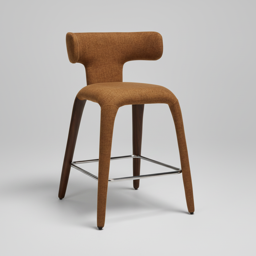 Taj: Bar Stool Copper