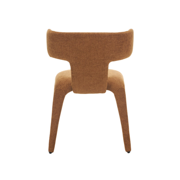 Taj: Dining Chair Copper Fabric