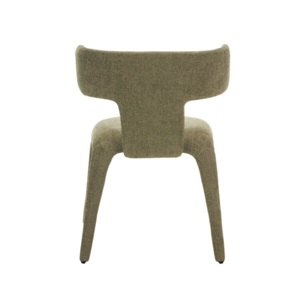 Taj: Dining Chair Olive Fabric
