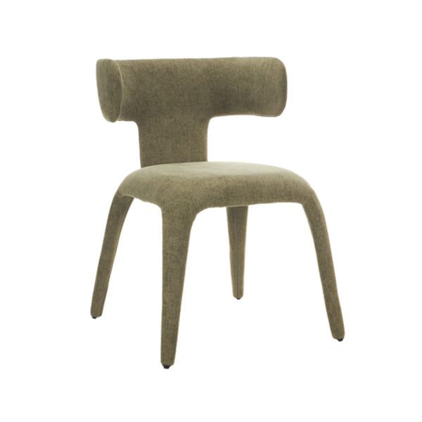 Taj: Dining Chair Olive Fabric