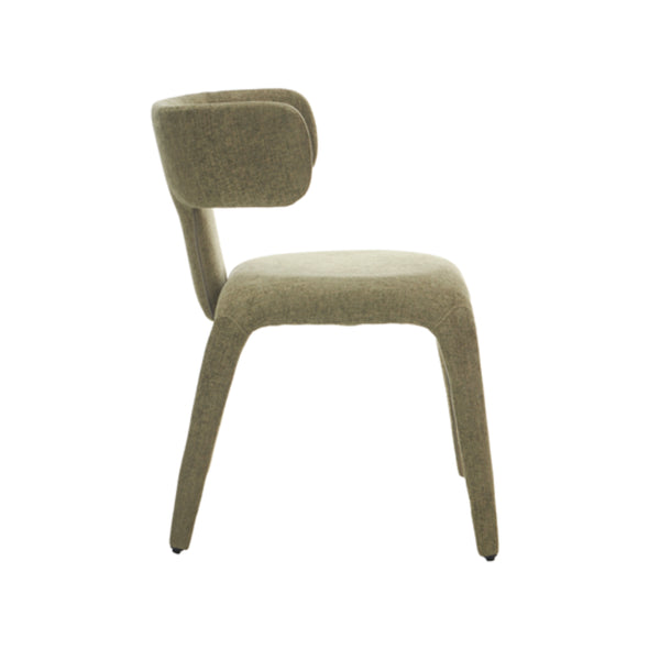 Taj: Dining Chair Olive Fabric