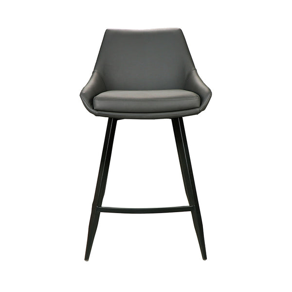 Toledo : Bar Stool Grey Pu