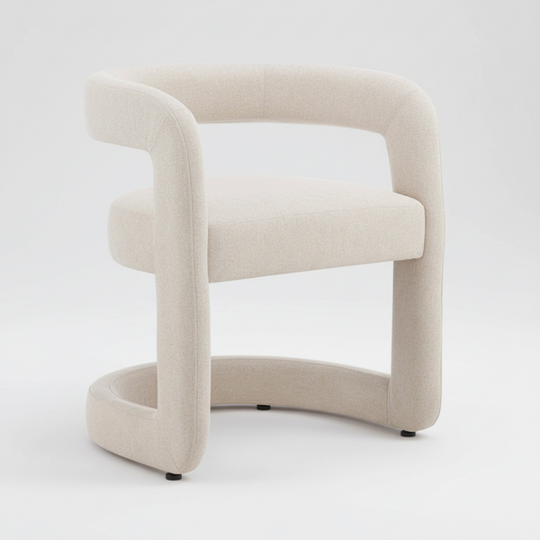 Toronto : Dining Chair with Sand Fabric