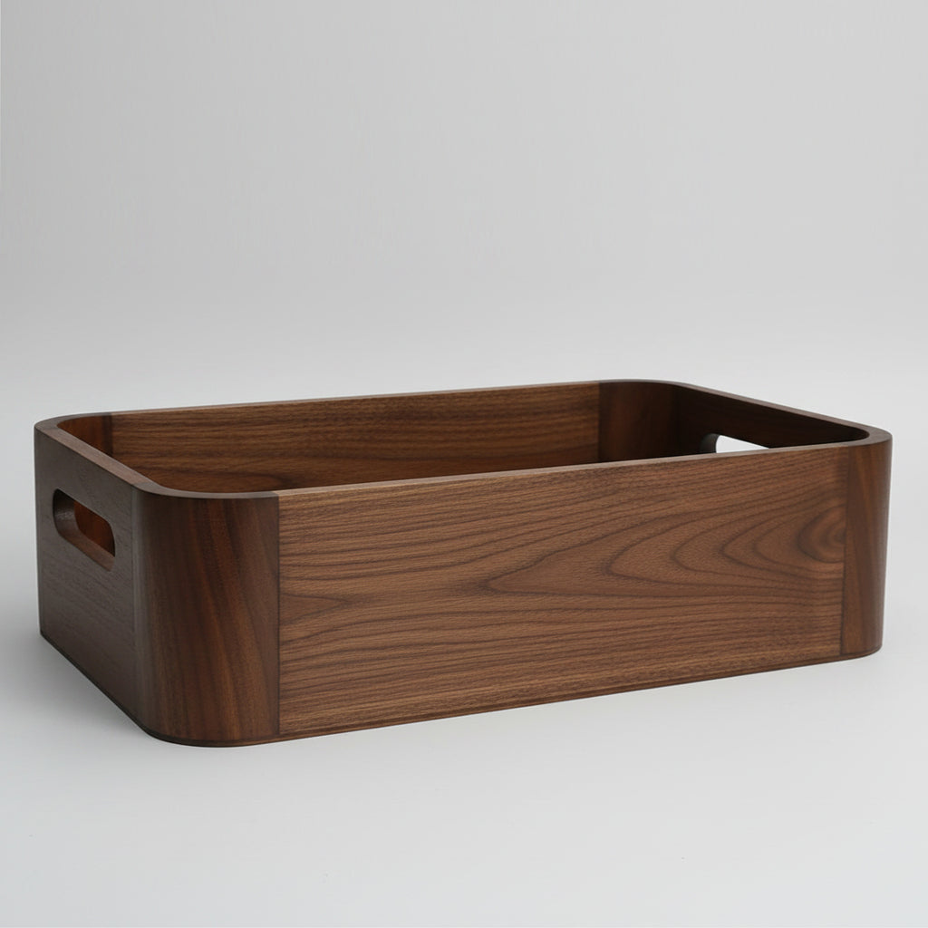 Wooden Tray Rounded Corners