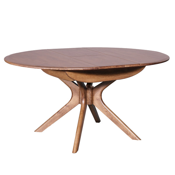 York: Round Dining Setting Ellie Chair Walnut