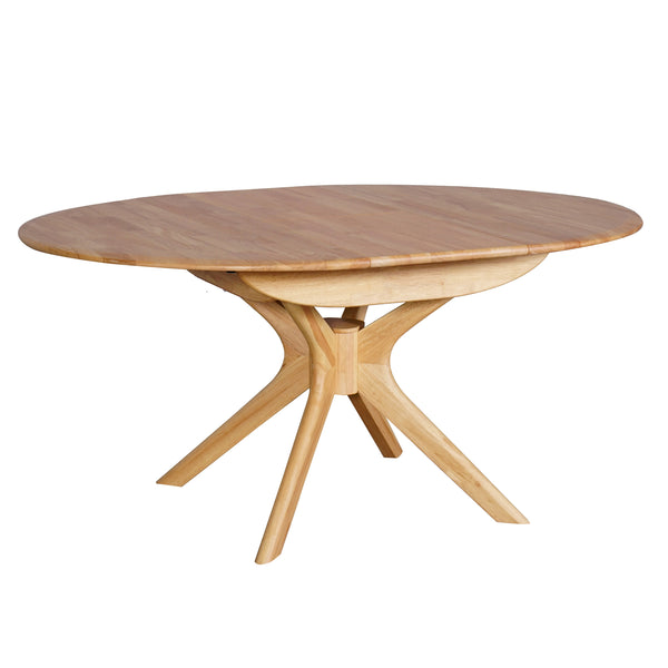 York: Round Dining Setting Ellie Chair Natural