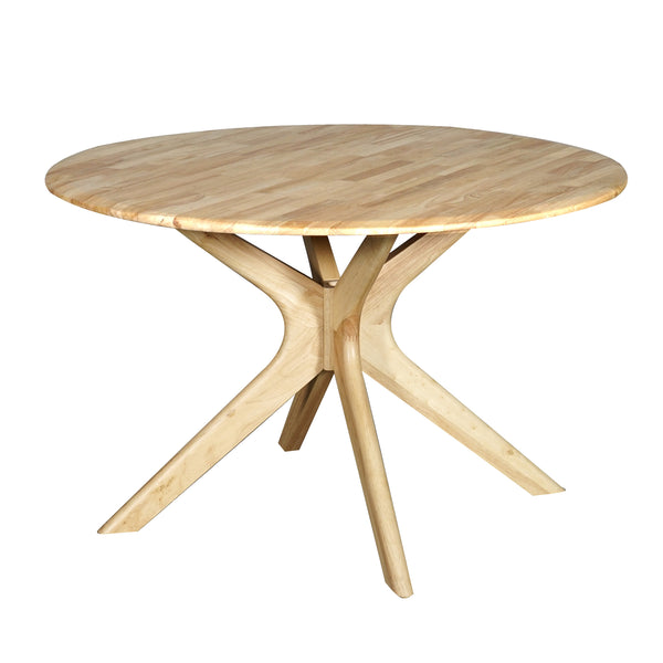 York: Round Dining Setting Ellie Chair Natural