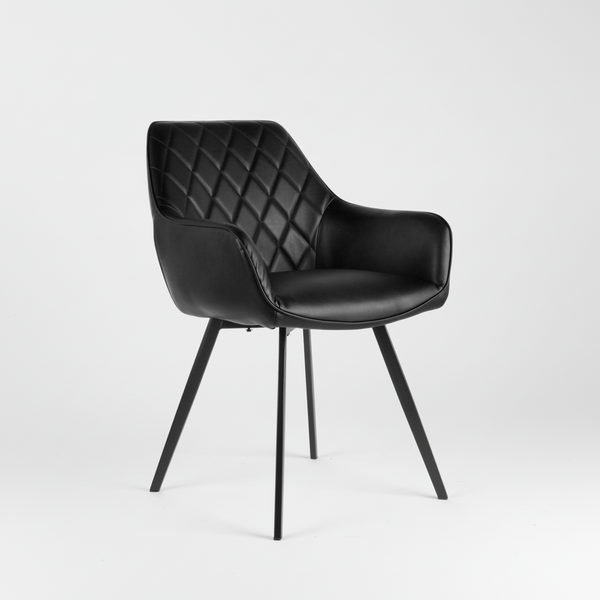 Zeus : Dining Chair Black
