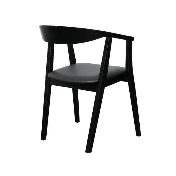 Sweden : Dining Chair Black Frame
