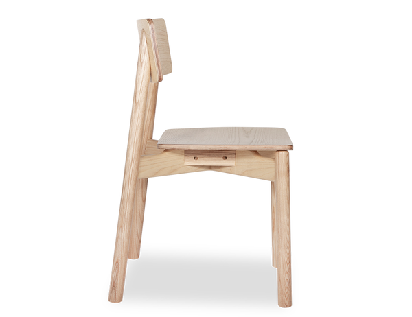 Andi Dining Chair Natural Side