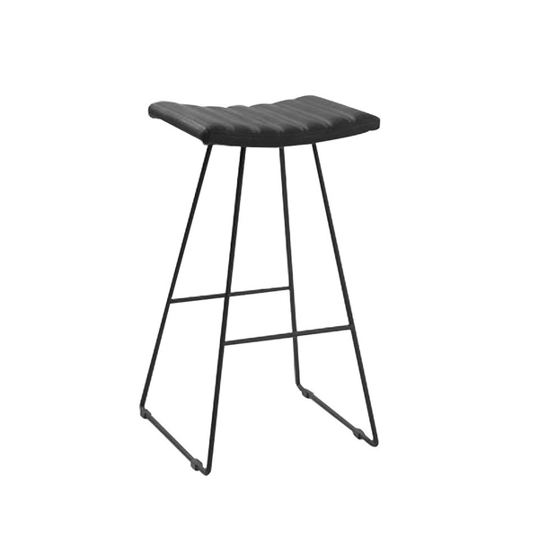 bindi bar stool with chrome frame