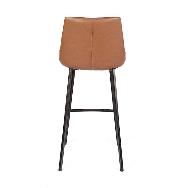 Flynn : Bar Stool Antique Cognac PU