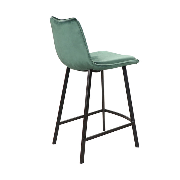 Kenya : Bar Stool Emerald Velvet