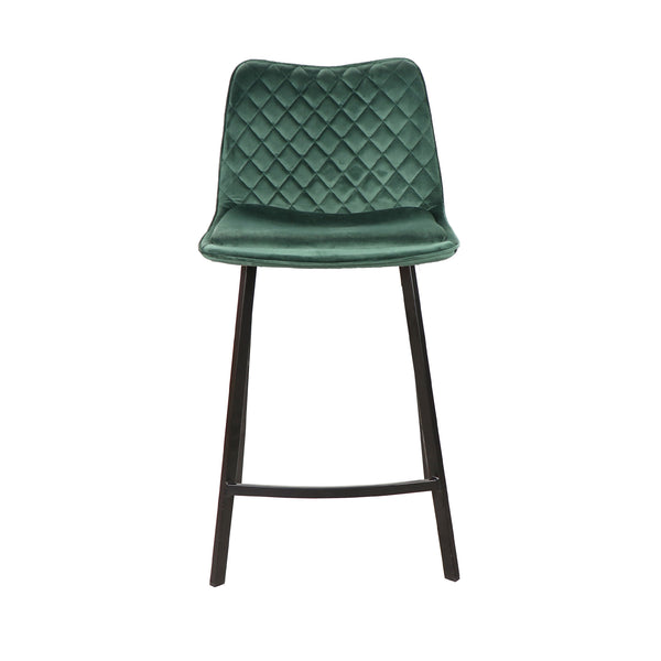 Kenya : Bar Stool Emerald Velvet