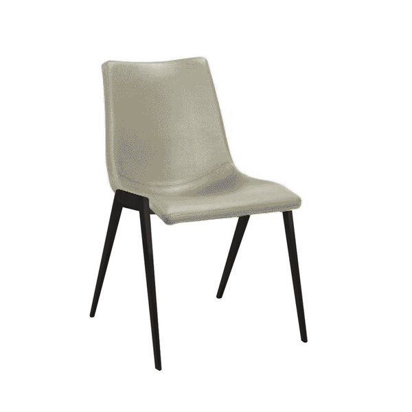 Nadia : Dining Chair with Black Frame