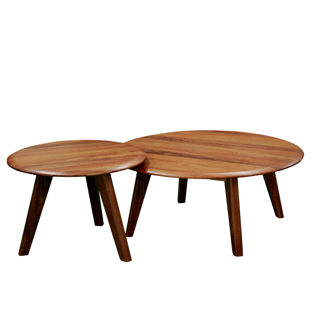 Retro : Round Coffee Table in Blackwood - Modern Home Furniture