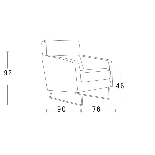 Space Accent Chair Arm Chair Schematics